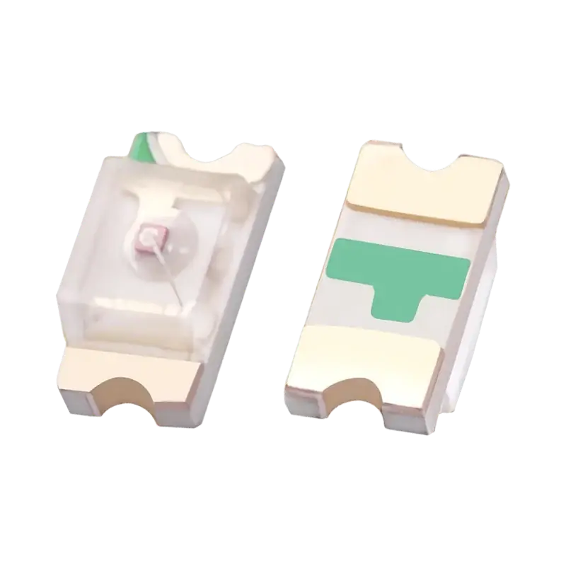 Compact CSP and Flip-Chip LED structures