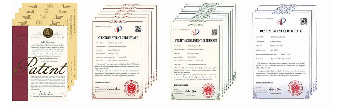 Leienda LED Company Certificates and Qualifications