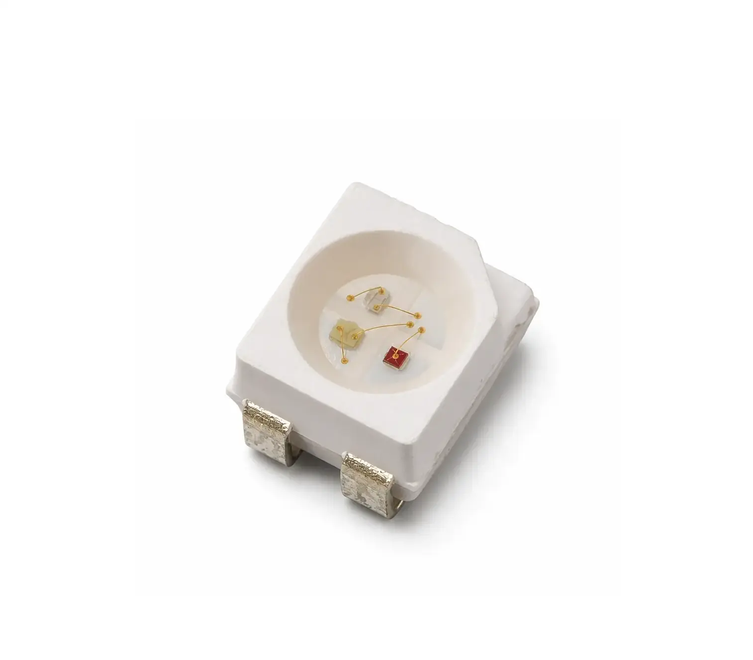 Three-chip 3528 SMD LED package