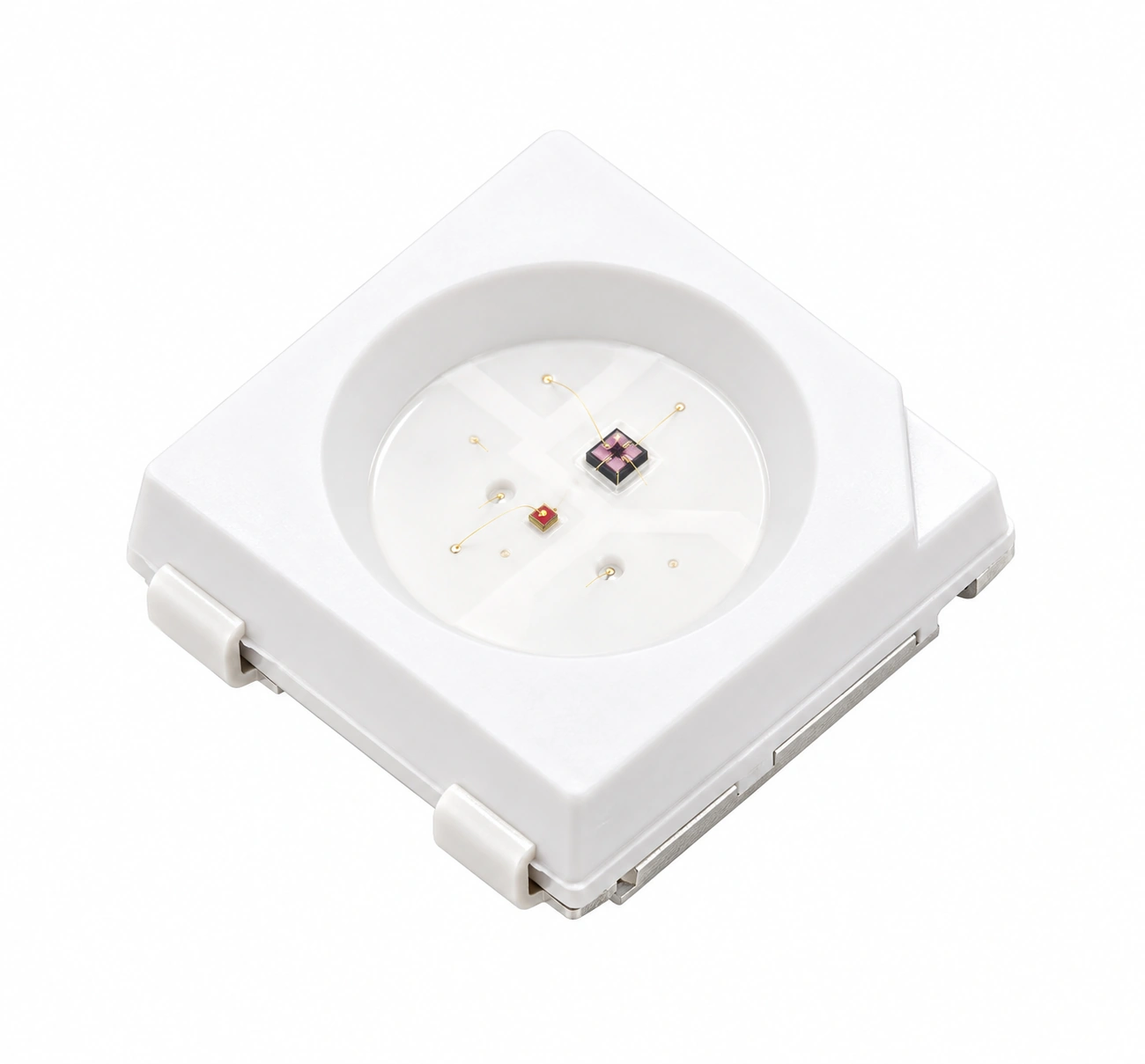 IC-integrated addressable 5050 RGB LED package